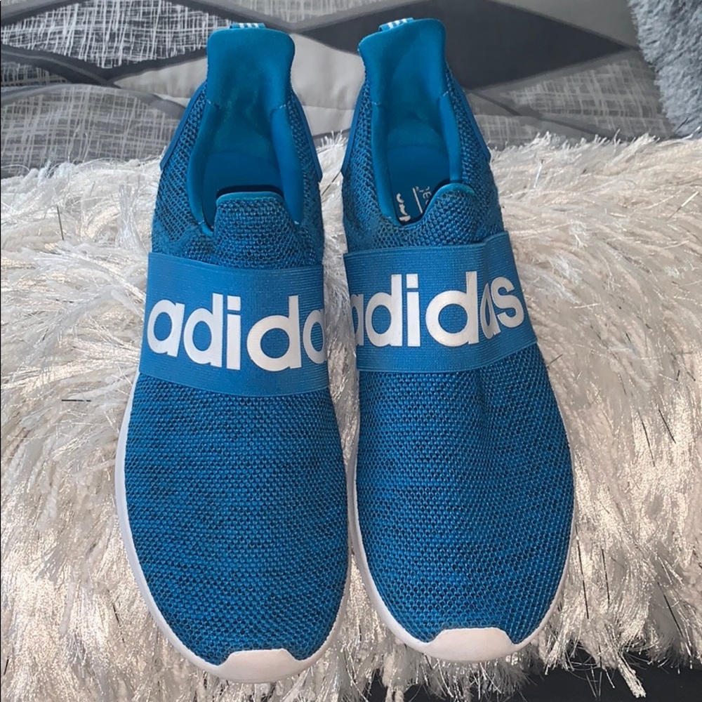 Turquoise men Adidas shoes Sz. 8.5